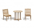 2 seater teak dining set