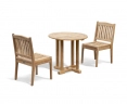 Canfield Round 80cm Table and Hilgrove Chair Set