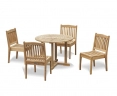 Canfield Round 1m Table and Hilgrove Chair Set