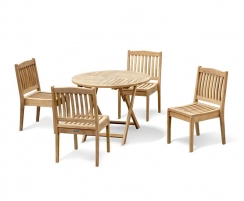Suffolk 1m Table and Hilgrove Chair Set