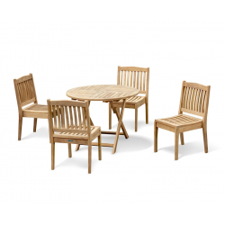 Suffolk 1m Table and Hilgrove Chair Set