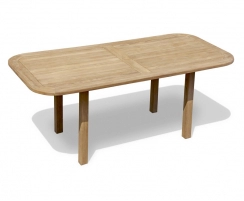 Carida 1.8m Teak Outdoor Dining Table