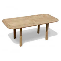 Carida 1.8m Teak Outdoor Dining Table