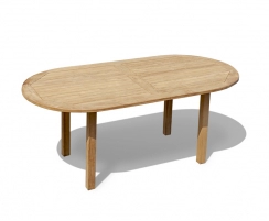 Carida 1.8m Oval Outdoor Dining Table