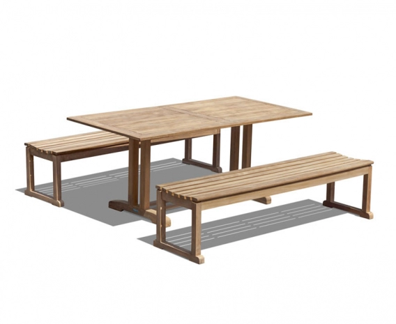 Belgrave 1.8m Table and Westminster Bench Set