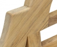 Cheltenham Teak Decorative Outdoor Bench – 2.27m