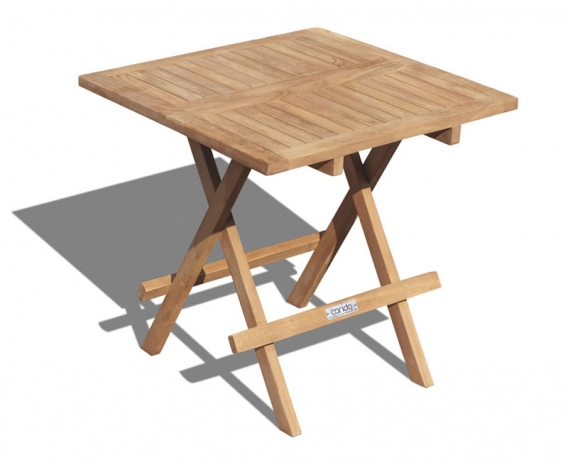 Ashdown Folding Picnic Table, Short Slats