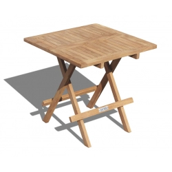 Ashdown Folding Picnic Table, Short Slats