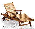 Luxury Reclining Lounger with Arms - Used: Good
