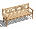 1.8m Grosvenor Decorative Garden Bench