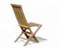 teak foldable garden chair