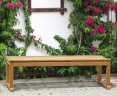 Westminster Teak Backless Garden Bench – 1.5m