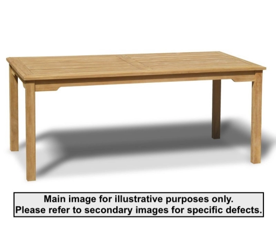 Sandringham 1.8m Rectangular Table - Used: Good