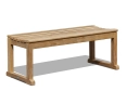 Westminster Teak Backless Garden Bench – 1.2m