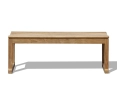 Westminster Teak Backless Garden Bench – 1.2m