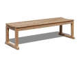 Westminster Teak Backless Garden Bench – 1.5m