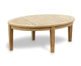 Clivedon Teak Bench and Armchairs Coffee Set