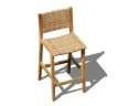 Tiga Woven Garden Bar Chair