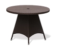 Riviera 1m Round Table, Flat Weave - NEW: End of Line