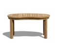 Contemporary Kidney-shaped Table, Outdoor Curved Coffee Table