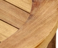 Contemporary Kidney-shaped Table, Outdoor Curved Coffee Table