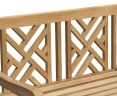 Princeton Chippendale Decorative Garden Bench – 1.2m