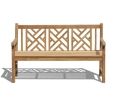 Princeton Chippendale Decorative Garden Bench – 1.5m