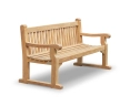 Hyde Park Teak Sled Bench - 1.8m