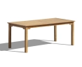 Sandringham Teak Outdoor Table, Rectangular – 1.8m