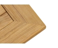 Balmoral Teak Chunky Square Garden Table – 0.9m