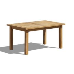 Balmoral Teak 5ft Large Rectangular Garden Table – 1.5m