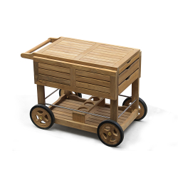 Drinks Trolley, Teak Wood