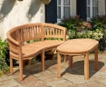 Wimbledon Teak Banana Coffee Furniture Set