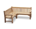 Teak Balmoral 1.8m Corner Bench