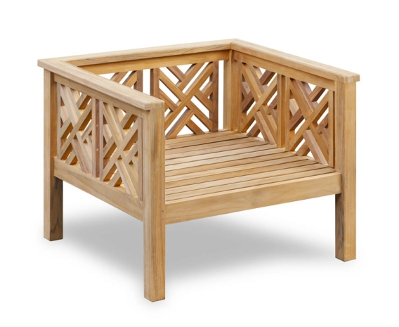 Teak Princeton Daybed Chair