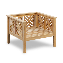 Teak Princeton Daybed Chair