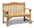 Teak Rose Garden 1.2m Bench