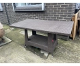 Riviera Rattan 1.6m Rectangular Dining Table - Used: Good