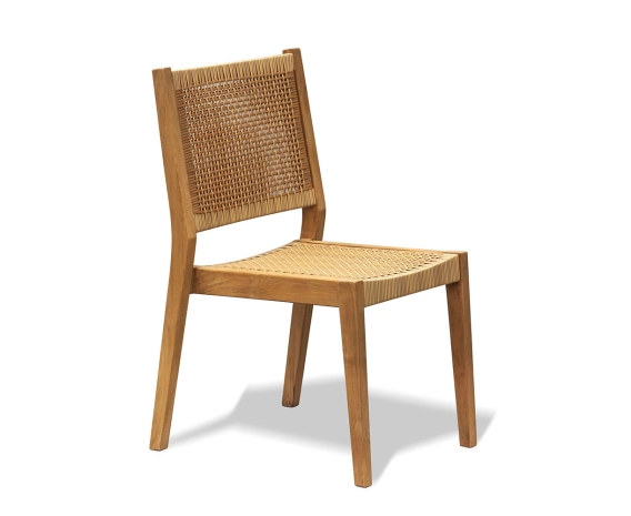 Sora Woven Stacking Chair