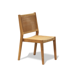 Sora Woven Stacking Chair