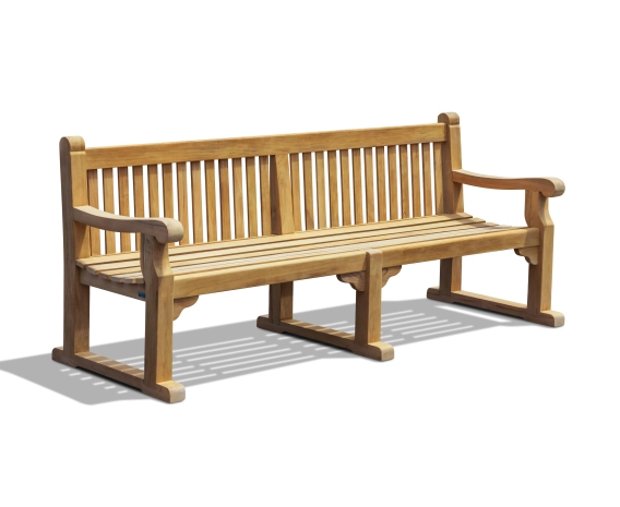 Hyde Park Teak 2.4m Bench