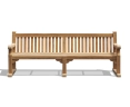 Hyde Park Teak 2.4m Bench