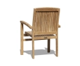 Bali Teak Stacking Garden Chair