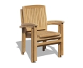 Bali Teak Stacking Garden Chair