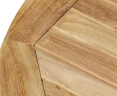 Hilgrove Round Teak Garden Coffee Table – 0.9m