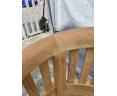 Teak Contemporary Garden Armchair - Used: Good
