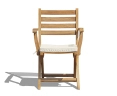 Suffolk Outdoor Wood Folding Chair, Teak