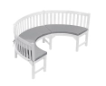 Henley Semi-Circle Armless Bench Cushion