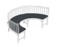 Henley Semi-Circle Armless Bench Cushion