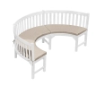 Henley Semi-Circle Armless Bench Cushion